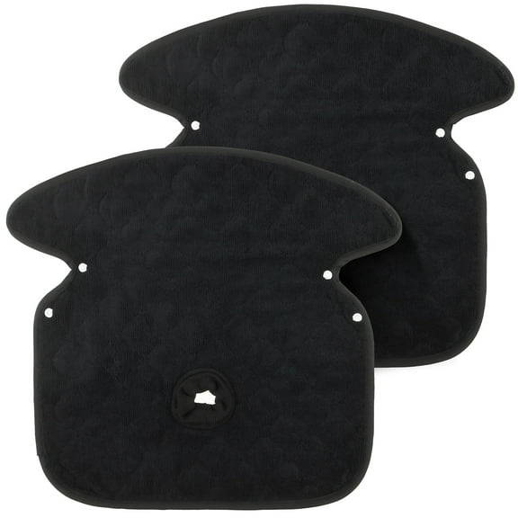 2Pcs Polyester Fiber Infant Car Seat Protector 4 Layer Leakage Protection Car Seat Liner Comfortable Breathable for Chair