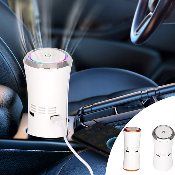 2Pcs Portable Air Cleaner under $5! Kadlawus HEPA Air Freshener for Home, Portable Air Cleaner for Room Allergies and Residue, Quiet Air Freshener with Filter, Bedroom Office Air Cleaner