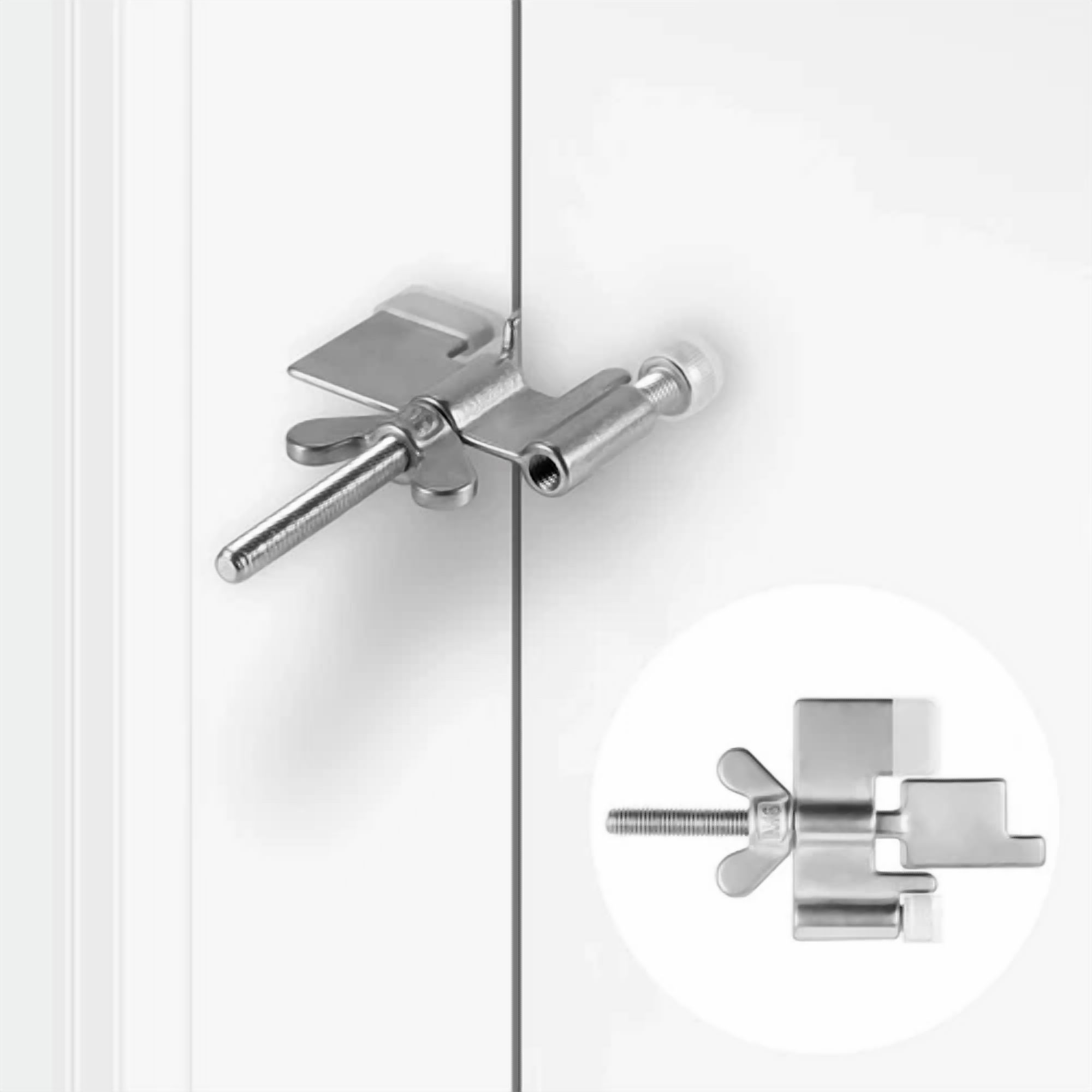 2Pcs Portable Door Lock Latch For Hotel Home School Dormitory Traveling ...