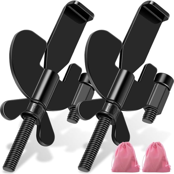 2Pcs Portable Door Lock Metal Security Door Lock Adjustable Travel Hotel Door Lock Sturdy Safety and Privacy Door Lock Home Security Device for Most Doors Hotel School //