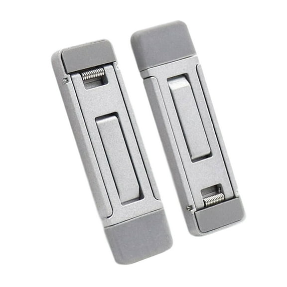 2Pcs Portable Foldable Laptop Support Stand Invisible Cooling Stand Adjustable Height Metal Laptop Tablets Support