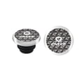 thumbnail image 1 of 2Pcs Portable Outdoor Sports Aluminum alloy Handlebar Cover Bicycle Handlebar End Plugs Cycling Accessories Bike Handlebar Cap Bicycle Grips B, 1 of 8