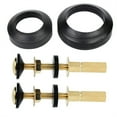 thumbnail image 1 of 2Pcs Portable Sturdy Toilet Seat Bolts Set Waterproof Designs with Carbon Steel Screws Convenoent for Long Time Use, 1 of 8