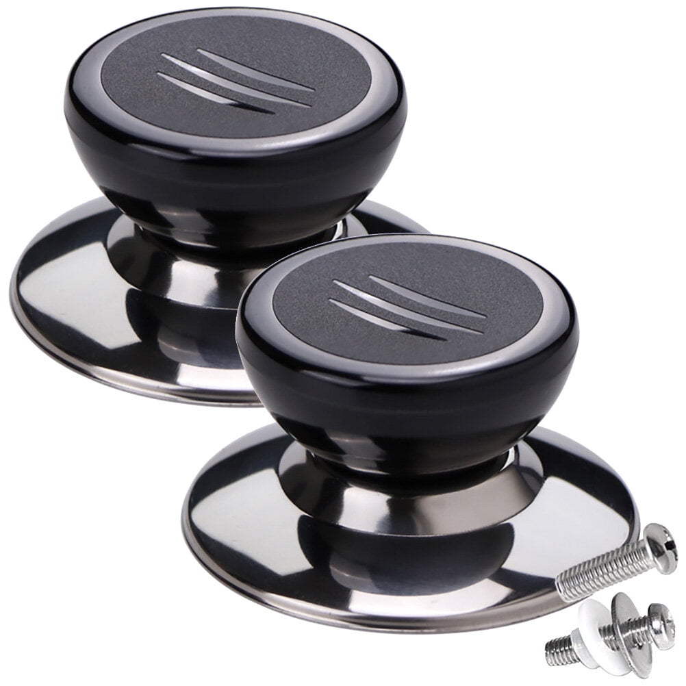 Universal Stainless Steel Pot Lid Knob Replacement – Heat-Resistant Handle For Dutch Ovens & Cookware (1 Pack)