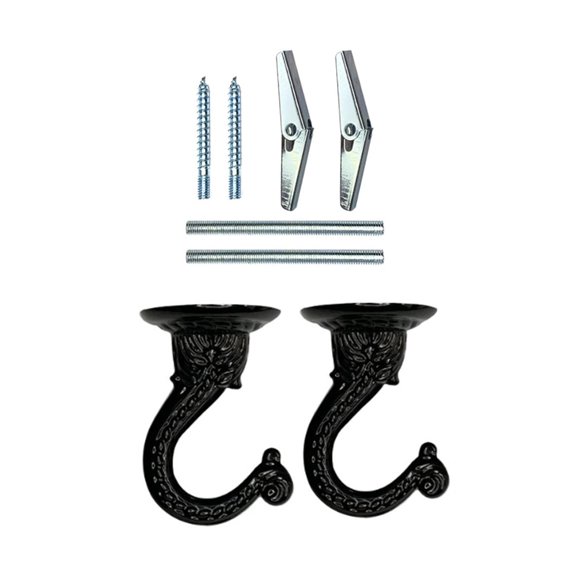 2Pcs Practical Ceiling Hook Heavy Duty Hooks for Ceilings and Wall Ideal for Displaying Items in Homes or Retail Spaces