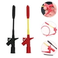 thumbnail image 1 of LEORX Insulation Wire Test Probes Copper Nickel Plated 2Pcs 6.3X1.2X0.4In, 1 of 9