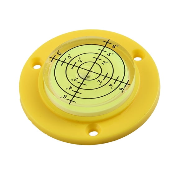 2Pcs Precision Bubble Level Acrylic 32Mm Horizontal Bubble Level Level Degree Mark Round Circular Measuring Tools Fangkenuo