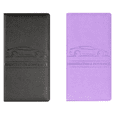 thumbnail image 1 of 2Pcs Premium Car Insurance & Registration Organizer with Magnetic Closure, Synthetic Leather Document Holder, Universal Fit for Vehicles(Black+Purple), 1 of 5