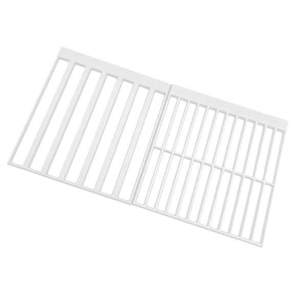 2Pcs Print Paintings Rulers With Griding for Enhances Alignment and Crafting Efficiency