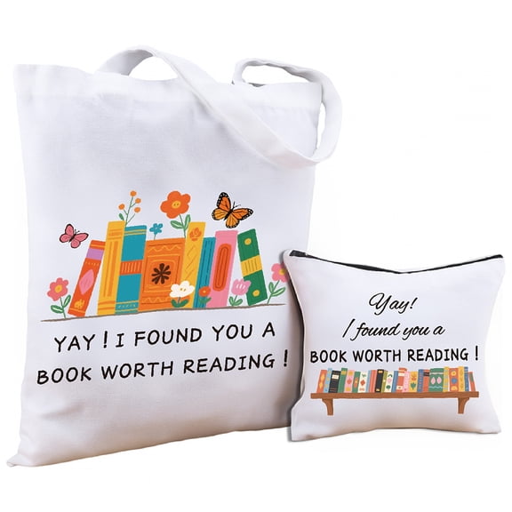 2Pcs Printed Polycotton Women's Tote Bags with Handle Rectangle Flower 400 -670x350mm