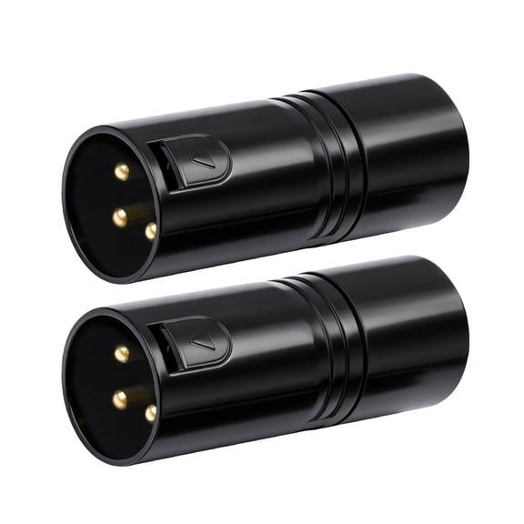 2Pcs Professional 3 Pin Terminators Set 120 120Ohm Resistors For Sound And Lighting Equipment