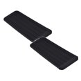 thumbnail image 1 of 2Pcs Professional Grade Silicone Heat Mat, Curling Iron & Flat Iron Holder for Hot Styling Tools, Protects Countertops from Burns(Black*2), 1 of 6