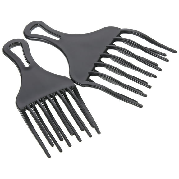 2Pcs Professional Hair Picks Plastic Needle Comb Universal Use Combs Haircut Comb