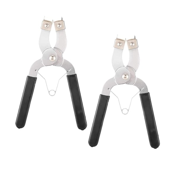 2Pcs Professional Multi Color Car Piston Ring Pliers Set Durable Automotive Installer Tool with Ergonomic Grip