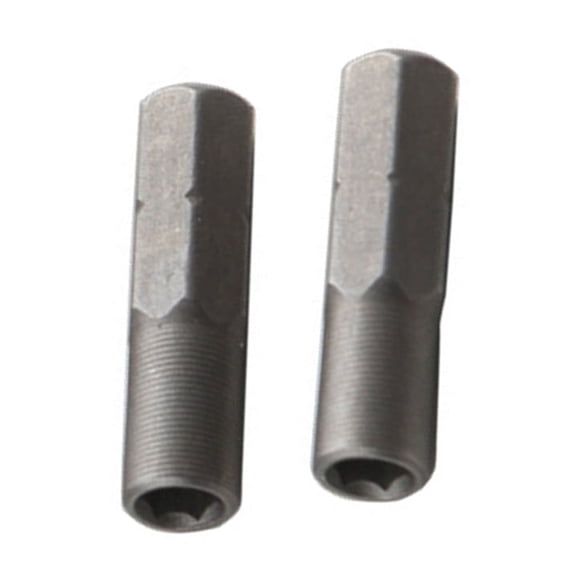 2Pcs Professional Repair Tool 6.35mm to 4mm Magnetic Screwdriver Bit Hex Adapter