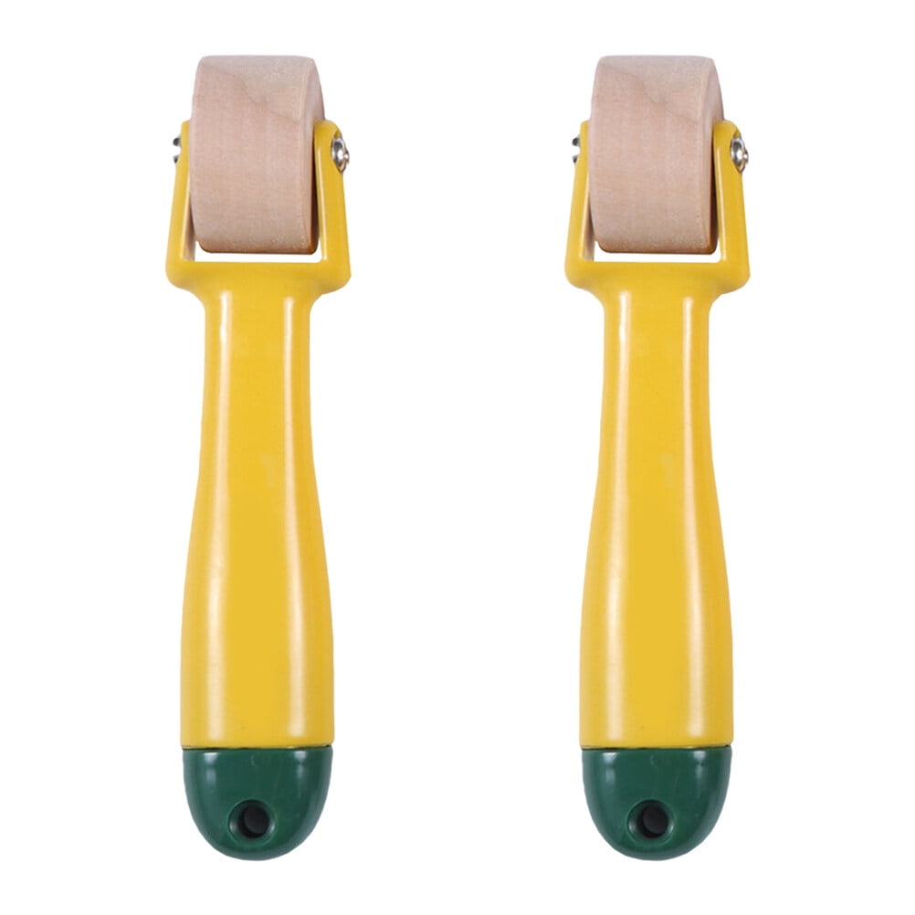 2Pcs Professional Sewing Seam Rollers Wallpaper Rollers Portable