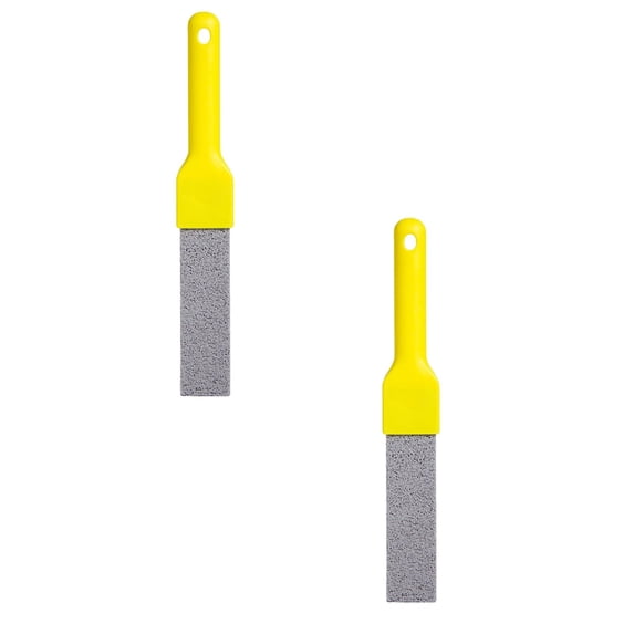 2Pcs Pumice Stone For Limescale Remover Powerful Cleaning Stain Eraser Scrubbing | Rings From Grills Tile Bathtub Kitchen Bath Other Cleaning Supplies