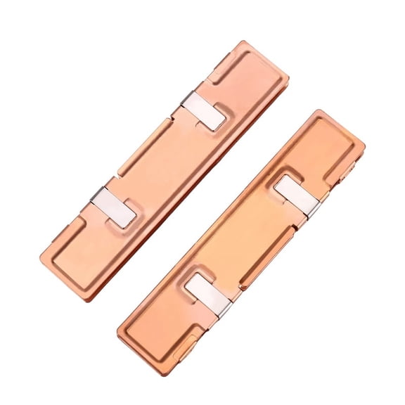 2Pcs Pure Copper RAM Heatsink Radiator for Ram Memory Cooler Cooling Heat Sink Desktop DDR2 DDR3 DDR4
