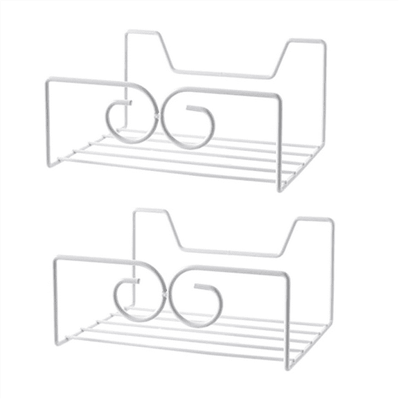 2Pcs Purse Organizer Shelf Wall Hanging Handbag Storage Holder Floating Tode Shelving Rack