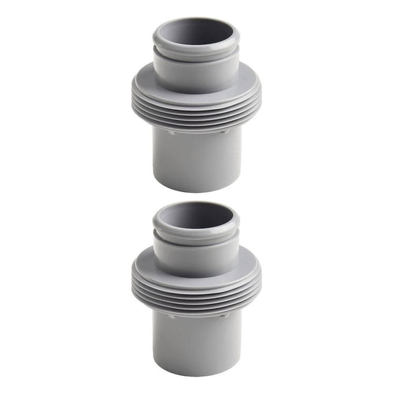 2Pcs Pvc Above Ground Pool Adapter For-Bestway P05992 Hose 38Mm Adapter Saltwater Chlorinator Sand Pump Replacement Adapter