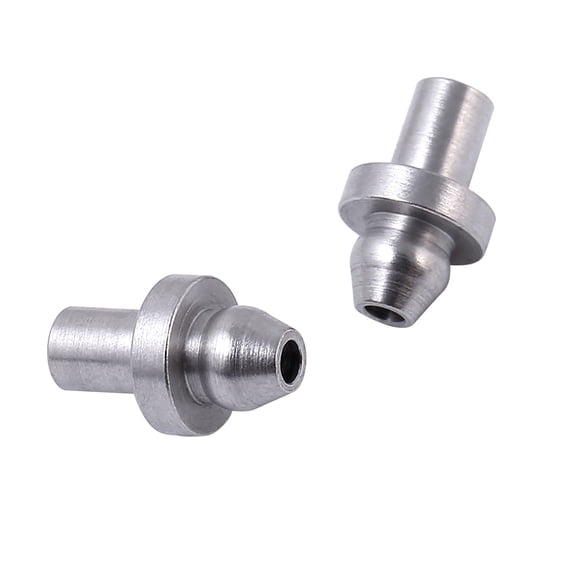 2Pcs Quality Steel Rear Suspension Shaft Adapter for Tamiya TT02 Type S 1/10 RC Car Durable and Rust-Resistant