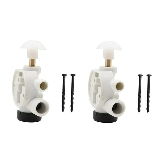 2Pcs Quality Water Valve Kits for Dometic Sealand & VacuFlush RV Toilets Precise Flow Control