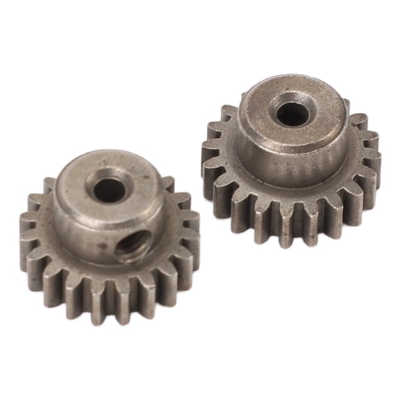 2Pcs RC Motor Pinion Gear M0.6 20T Steel Drive Gears Replacement Part for 1/12 1/16 RC Cars 370 380 390 Motors