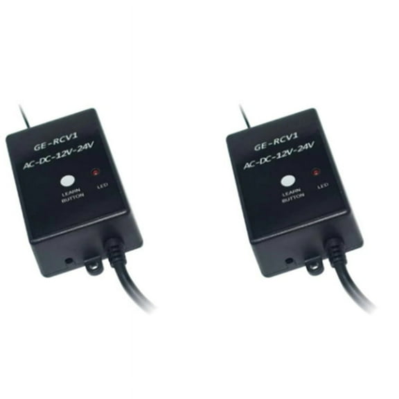 2Pcs -RCV1 Receiver 433.92MHz DC/AC 12V/24V