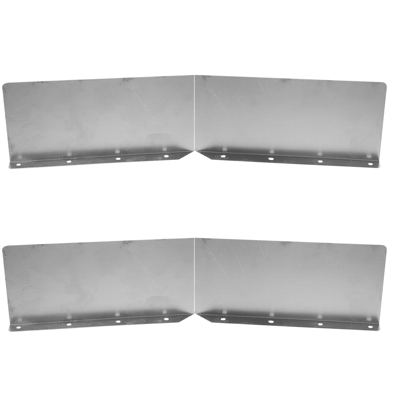 2Pcs Rain Gutter Splash Guards Roofing Gutter Guard Shingle Roof Gutter ...