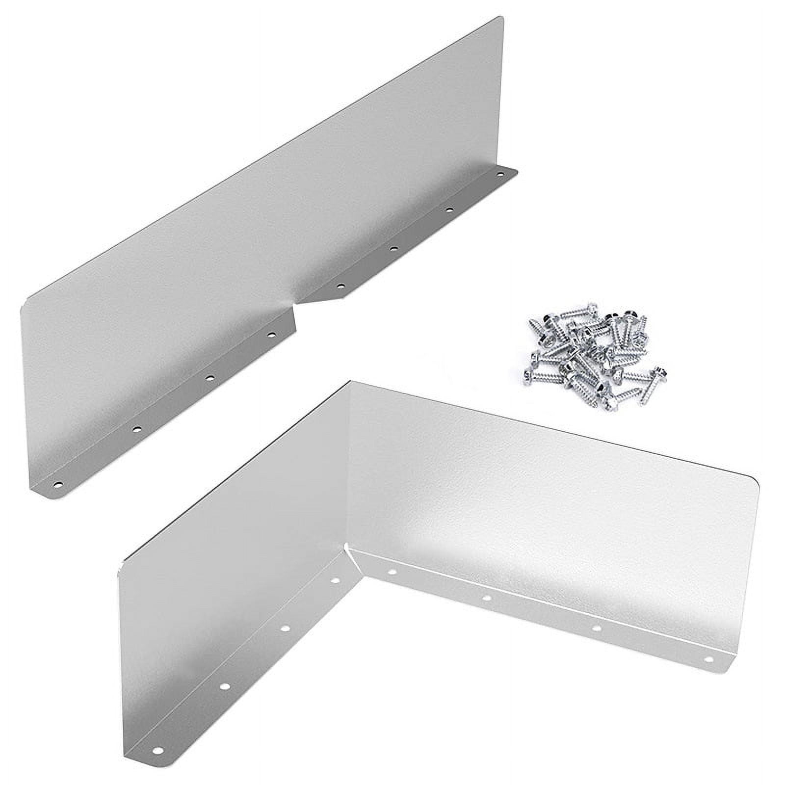 2Pcs Rain Gutter Splash Guards Roofing Gutter Guard Shingle Roof Gutter