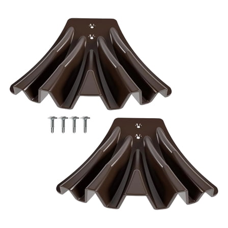 2Pcs Rain Water Drainage Disperser Water Diverter for Ground Gutter