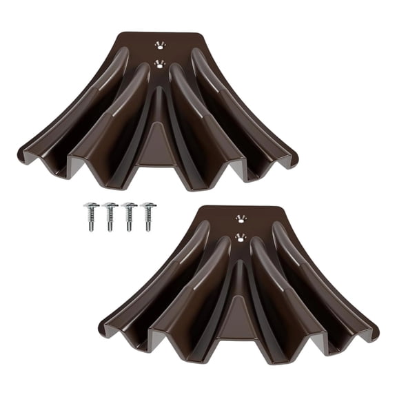 2Pcs Rain Water Drainage Disperser Water Diverter for Ground Gutter