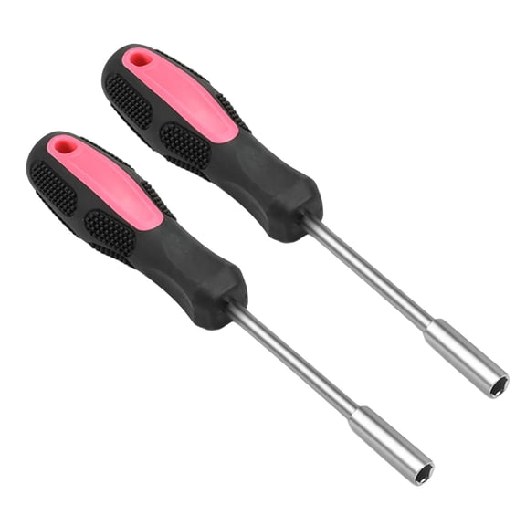 2Pcs Ratcheting Screwdriver Handle Multifunctional Adjustable Handle Hexagonal