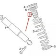 thumbnail image 1 of 2Pcs Rear Bump Stop C2S9225 Fit For Jaguar X-Type 2002-2008, 1 of 5