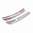 thumbnail image 1 of 2Pcs Rear Car Trunk Bumper Protector Guard Stainless Steel for, 1 of 16