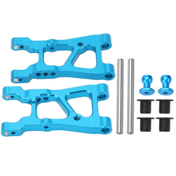2Pcs Rear Swing Arm Set Replacement Aluminum Alloy High Strength Car Parts for XV01 1/10 Car Blue