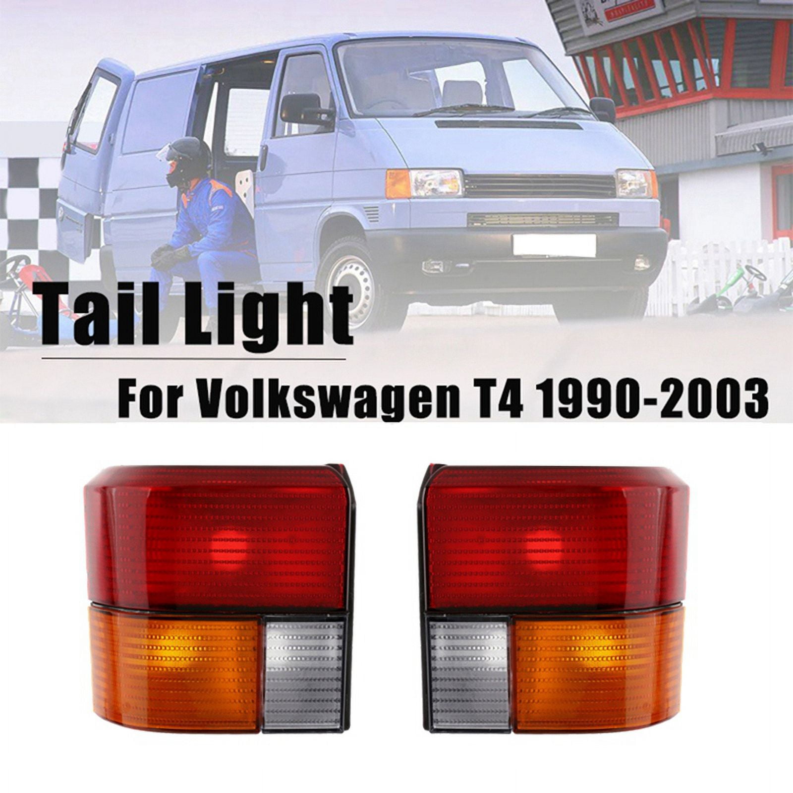 2Pcs Rear Tail Light Rear Brake Lamp Housing Without Bulbs for Transporter  T4 1990-2003 