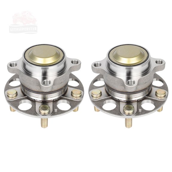 2Pcs Rear Wheel Hub Bearings Assembly for Acura TLX Honda Accord FWD Encoder