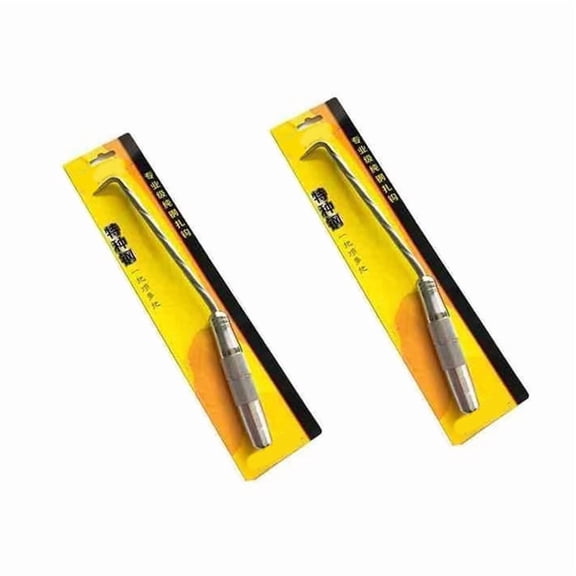 2Pcs Rebar-Hook Hand Tool for Steel Bar Wire Tying and Knitting in Construction Reverse Thread Hook