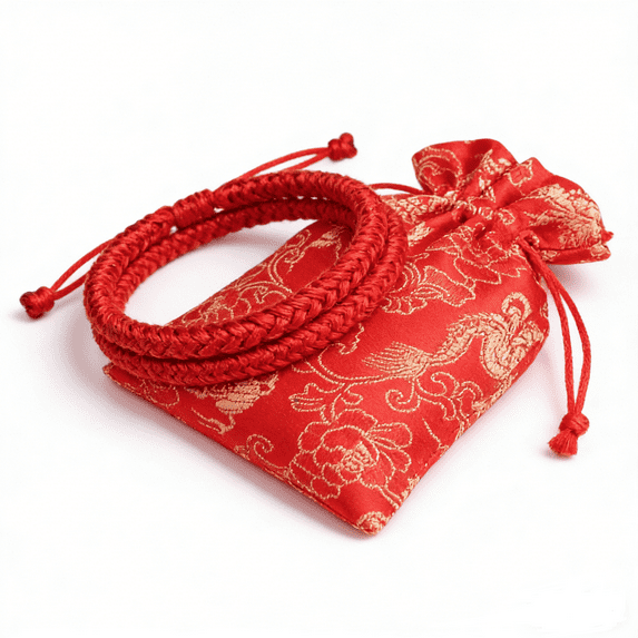 2Pcs Red String Bracelet for Protection, Tibetan Buddhist Dorje Knot ...