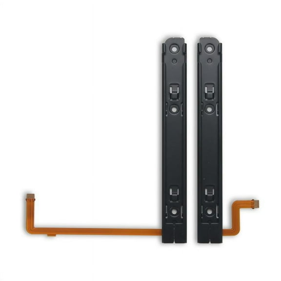 2Pcs Repart Part Right and Left Slide Rail With Flex Cable For Switch Oled