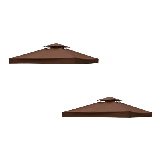 2Pcs Replacement Cover For Protective Shield Outdoor Shelter Tarp Replacement Top Layer With Design Easy Fit And Material For Enhanced Coverage Protective Cover 118.1x118.1"