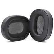 2Pcs Replacement Ear Pads for JBL E65 BTNC Headset Black, PU Leather+Sponge, Noise Isolation