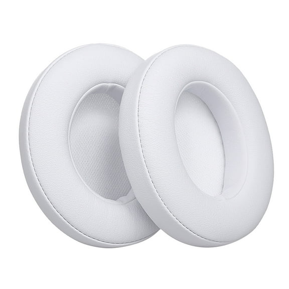 2Pcs Replacement Earpads Ear Pad Cushion for Beats Studio On Ear Wired / Wireless Headphones White
