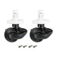 thumbnail image 1 of 2Pcs Replacement Front Wheel with Two Screws R85 RV850 RV850BRN RV850WV S87 RV851WV RV700N RV720N RV750N, 1 of 5