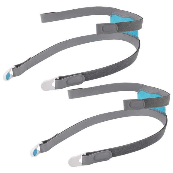 2Pcs Replacement Headgear Straps for F30i with Clips, Soft and Comfortable Headband