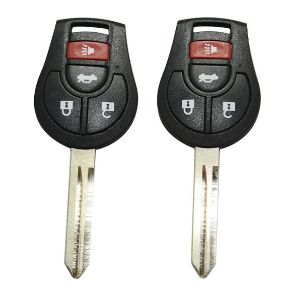 2Pcs Replacement Nissan Remote Headed Car Key Fob Keyless Entry Ignition For CWTWB1U751