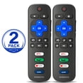 thumbnail image 1 of (Pack of 2) Replacement Remote Control Compatible with Roku-Enabled TVs, Compatible with TCL, Hisense and Onn Smart TVs (Not for Streaming Sticks, Boxes or Players), 1 of 7