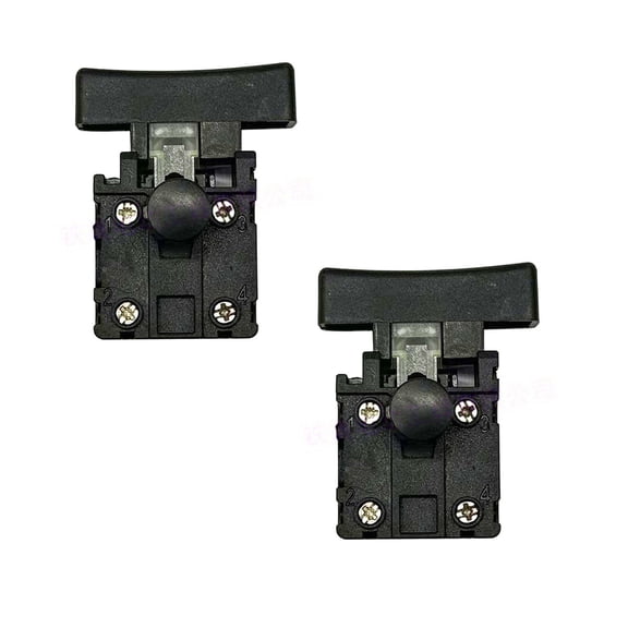 2Pcs Replacement Switcher for Electric Chainsaw Power Tool Woodworking Equipment Easy Installation Accessories