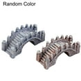 thumbnail image 1 of 2Pcs Retro Arch Bridge Fish Tank Aquarium Micro Landscape Miniature Ornaments, 1 of 7